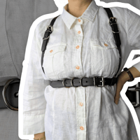 Image 3 of Belt Harness and its the same but there's three more rings so it's not