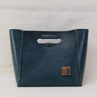 Image 1 of STUDIO LINE grab-handle clutch in navy