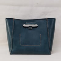 Image 3 of STUDIO LINE grab-handle clutch in navy