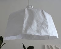 Image 3 of Bell shape pendant lampshade in white washable paper