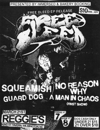 FREE BLEED EP RELEASE SHOW