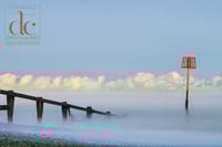 'Groyne on Aldeburgh Beach'. Suffolk Coast Giclée Fine Art Print