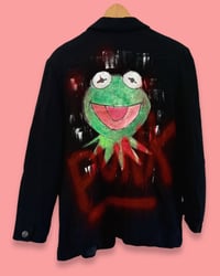 Image 2 of PUNK   ✘ IBIZA FROG JACKET  ✘VINTAGE BLAZER ✘UPCYCLED