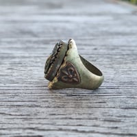 Image 2 of Indian Chief Ring, c. 1940s