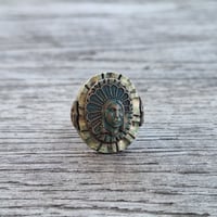 Image 1 of Indian Chief Ring, c. 1940s