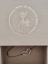 Image 4 of  Mon Coeur, en Argent et Or 18K Bracelet