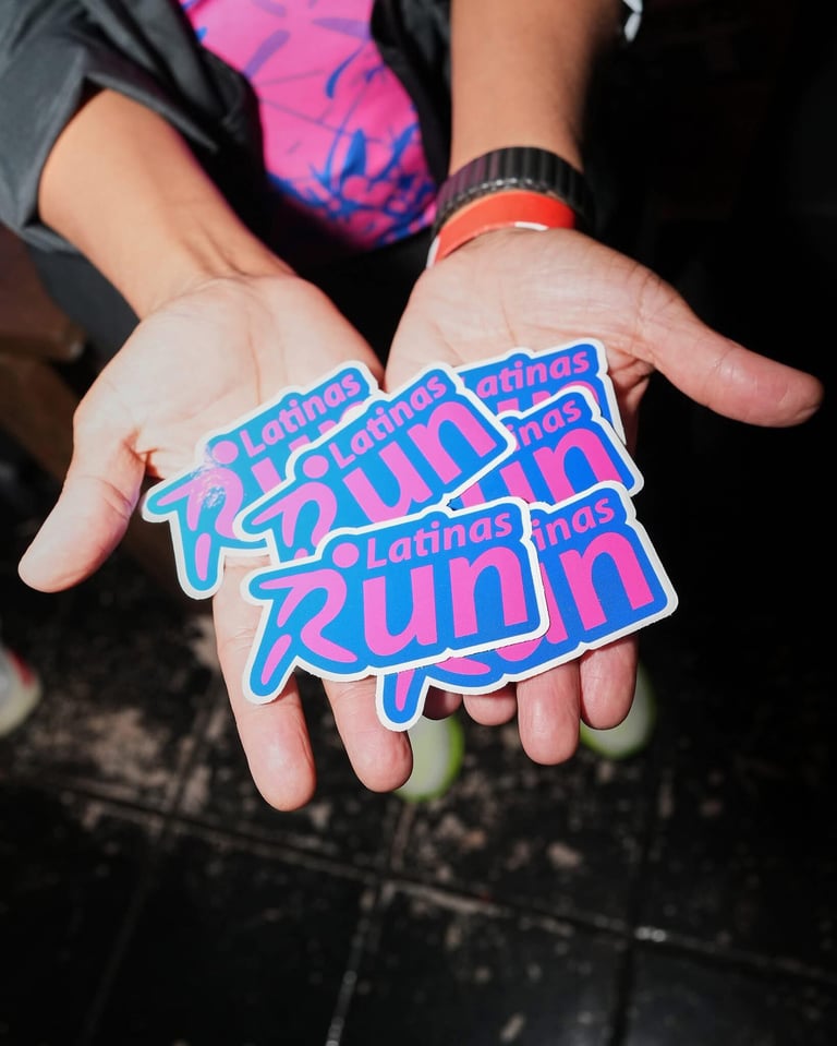 3" Latinas Run Sticker