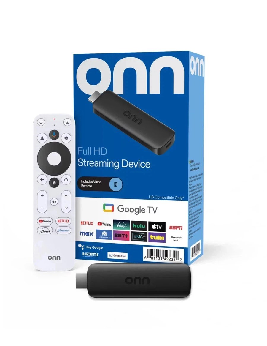 Image of ONN Full HD Streaming Media Player – Includes Voice Remote
