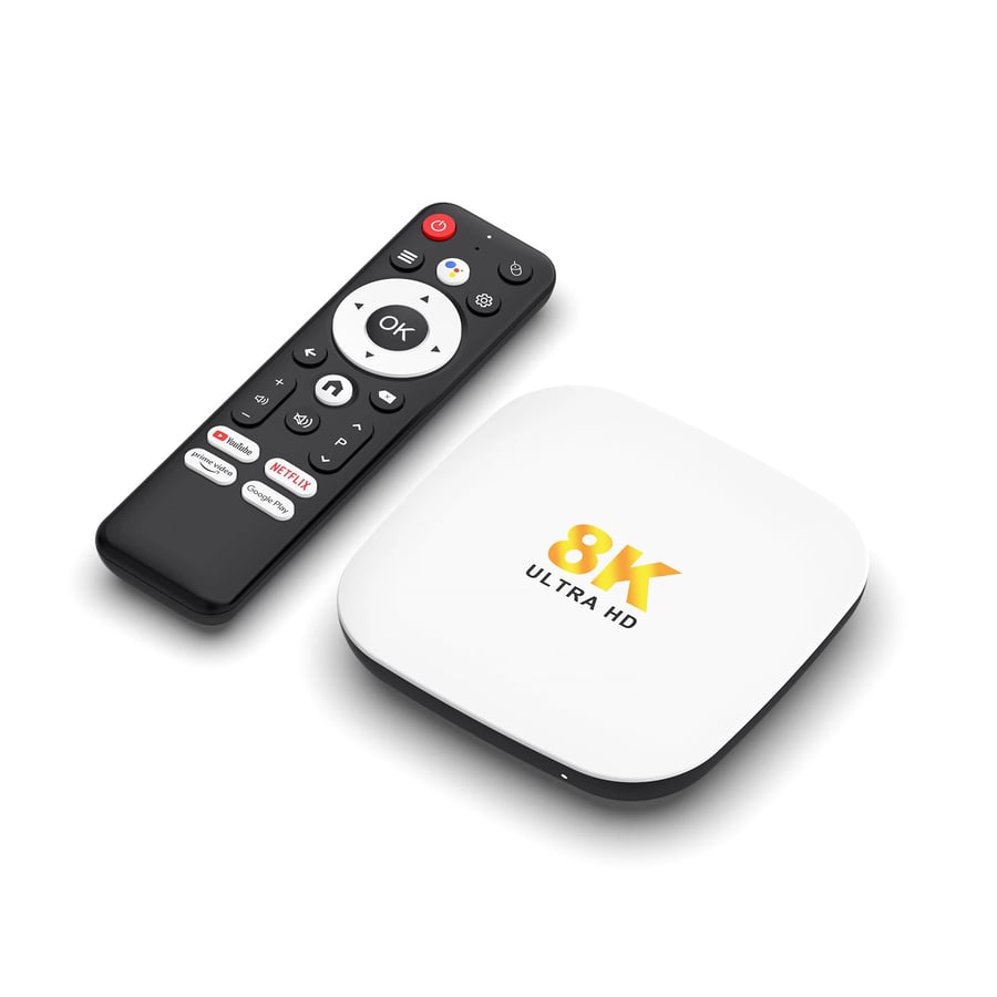 Image of H96 Max M2 Plus Android Smart TV Box – 8K Ultra HD, Android 14.0, Rockchip 3528