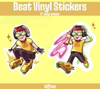 Image 2 of Beat Vinyl Stickers
