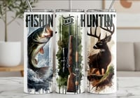Hunting And Fishing 20 oz Tumbler 