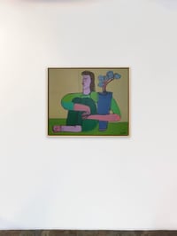 Image 2 of "Woman with Hydrangeas" by Rebecca Jack