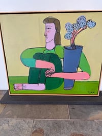 Image 5 of "Woman with Hydrangeas" by Rebecca Jack