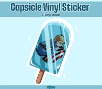 Image 2 of Capsicle Vinyl Sticker