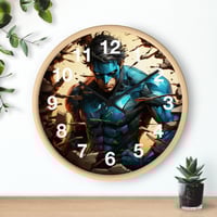 Image 1 of Blue Hero Clock 