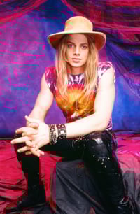 Image 3 of Stevie Rachelle "Video Worn 'So Many Seasons' / Cow Hide Hat" + A FREE Tuff Box Set of 15 CDs & DVDs