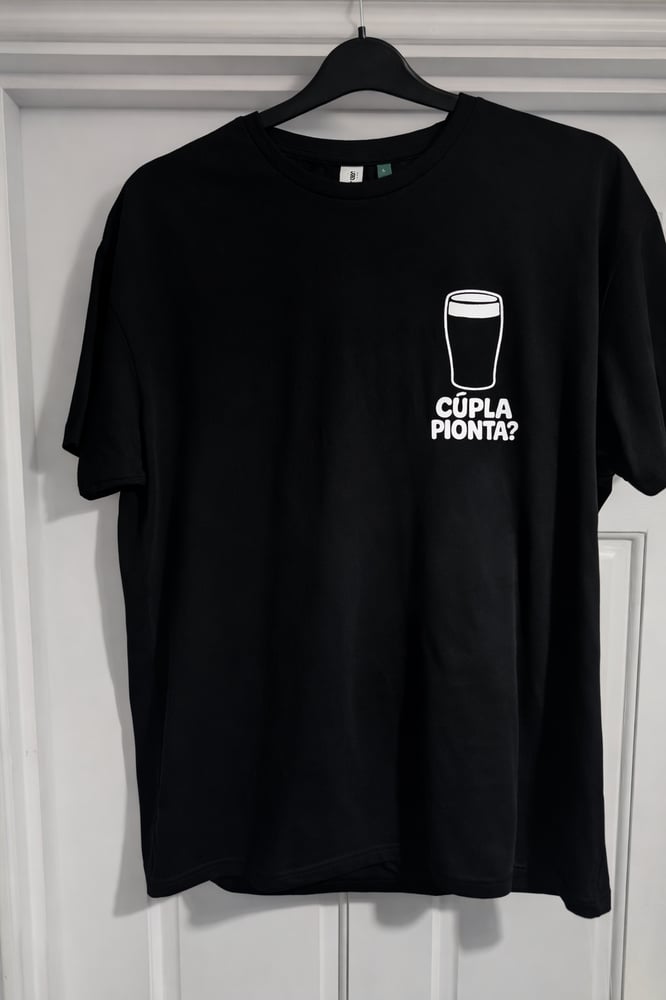 Image of Cupla Pionta Black Tee
