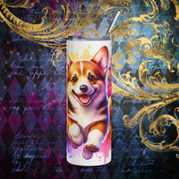 Image 1 of Vibrant Corgi Tumbler