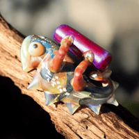 Image 1 of Chameleon pendant.