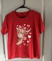 Valentines Day Kid's T (M) Moose