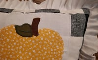 Image 4 of Colorful Applique Apples 2/Buffalo Check/white ruffle 