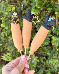 Image 4 of Magical corn dog  ✨ 🏰  Keychains