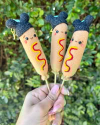Image 1 of Magical corn dog  ✨ 🏰  Keychains
