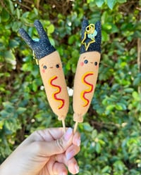 Image 2 of Magical corn dog  ✨ 🏰  Keychains