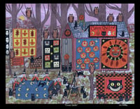Image 1 of "Coven Quilts" Signed 8.5x11 Print