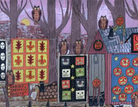 Image 2 of "Coven Quilts" Signed 8.5x11 Print