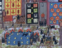 Image 5 of "Coven Quilts" Signed 8.5x11 Print