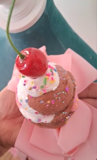 Image 3 of Neapolitan ice cream Skirt with Hairbow 