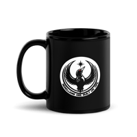 Image 1 of Black Glossy Mug - MN Rebel Loon 'ope 
