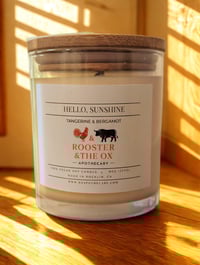 Image 3 of Hello, Sunshine – Tangerine, Orange Blossom & Bergamot | 100% Soy Wax Candle
