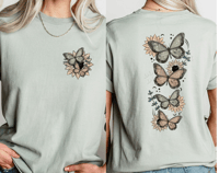 Butterfly Sunflower!