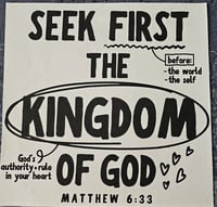 Image 2 of Seek First The Kingdom