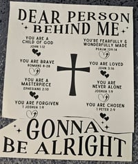 Image 2 of Dear Person Behind Me (Front & Back design)