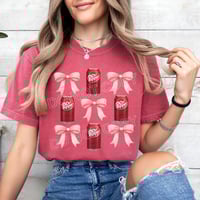 Dr. Pepper Coquette Bows!