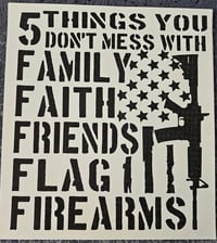 Image 2 of 5 Things You Don't Mess With...