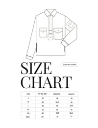 Image 8 of Everyday Garments "Cwrt Sart" 6 pocket Denim overshirt