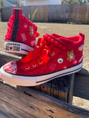 Image 3 of Little Ladies Valentines Day Sneakers