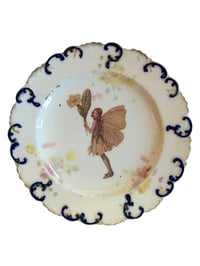 Fairy Plate with Black Trim