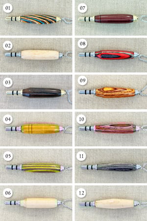 Image of Turned Wood Necklace Double Tool