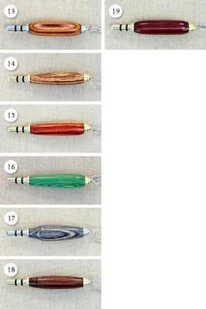 Image of Turned Wood Necklace Double Tool