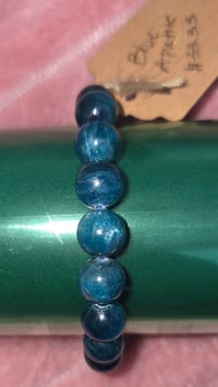 Image 1 of Blue Apatite bracelet 