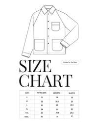 Image 12 of Simple Stripe Denim Chore 