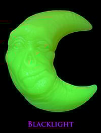 Image 1 of Moon Light Up Wall Hanger One Off- All Glow
