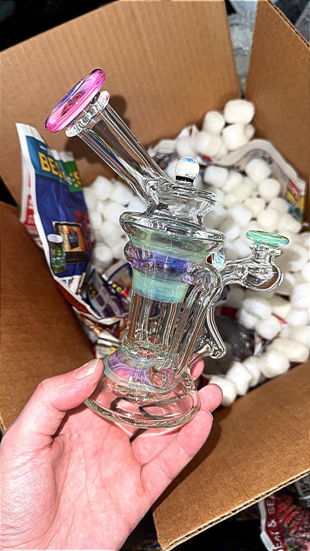 Image of 2026 @howlsglass 2-Toned Recycler