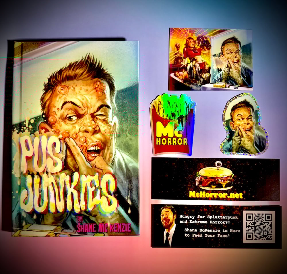 Image of PUS JUNKIES - LIMITED EDITION HARDCOVER BUNDLE - LIMITED TO 200