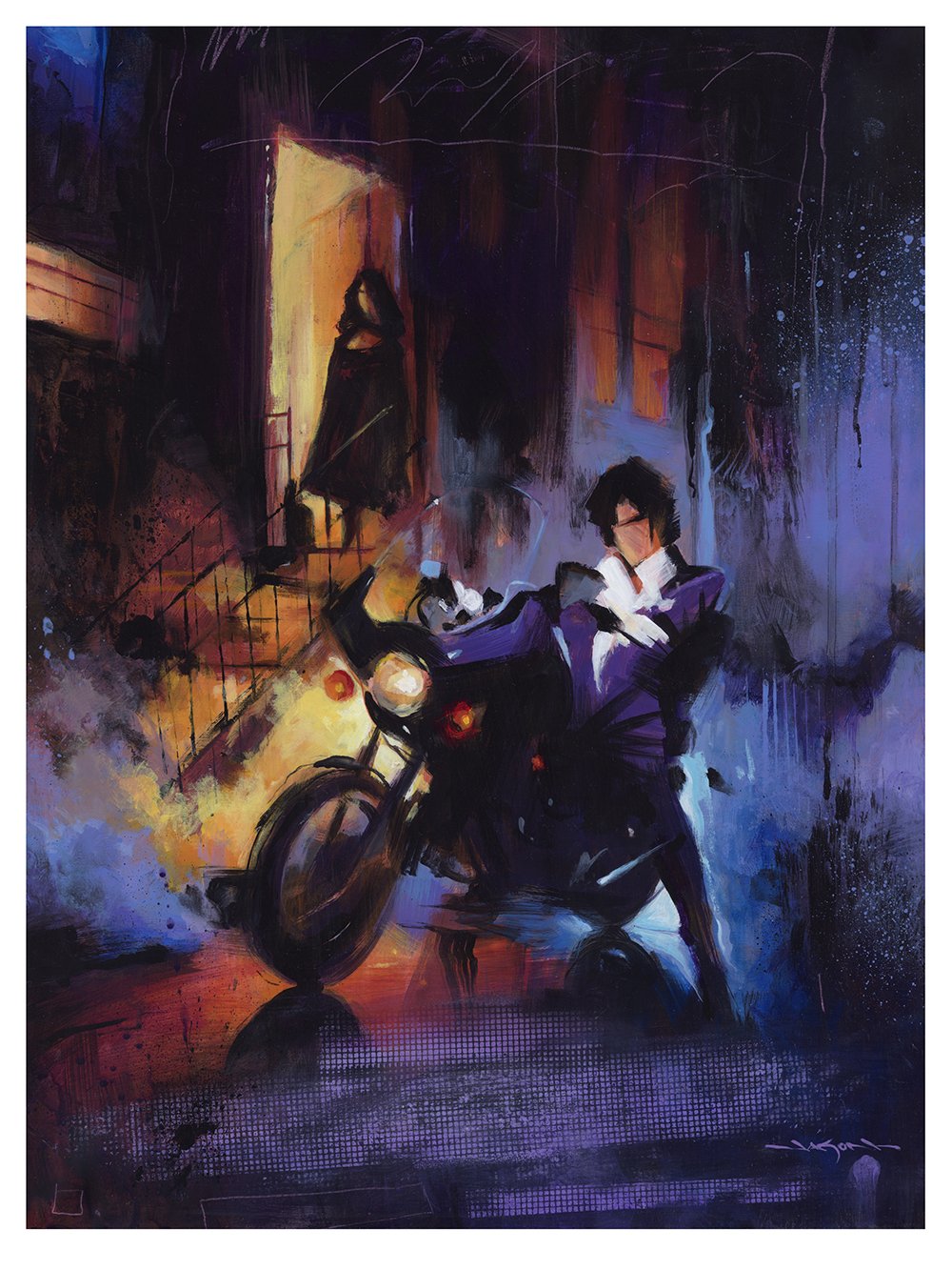 "PRPL RN" - 18" x 24" limited edition AP gicleé